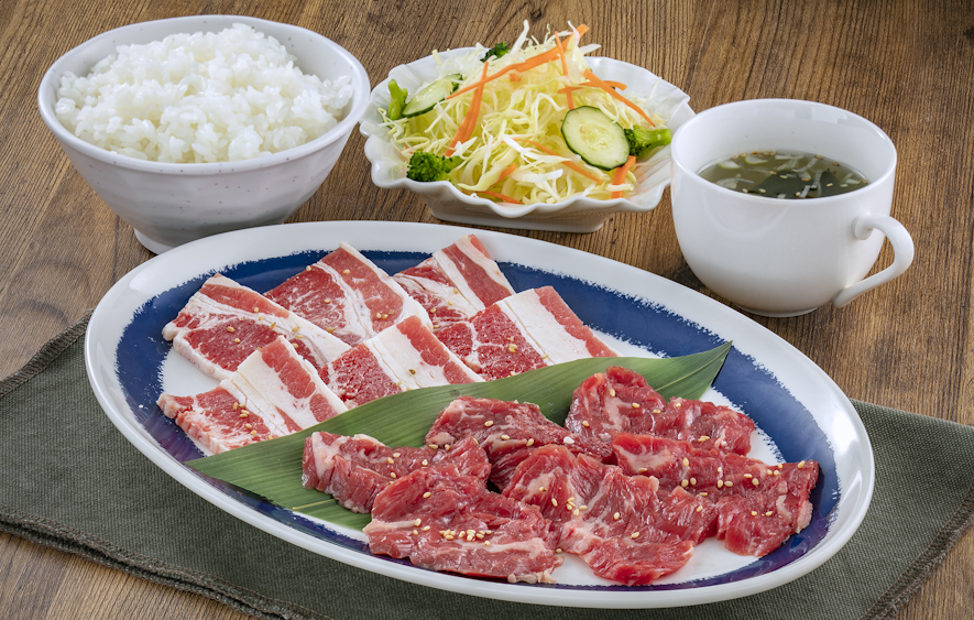 カルビ＆はらみ焼肉ランチ